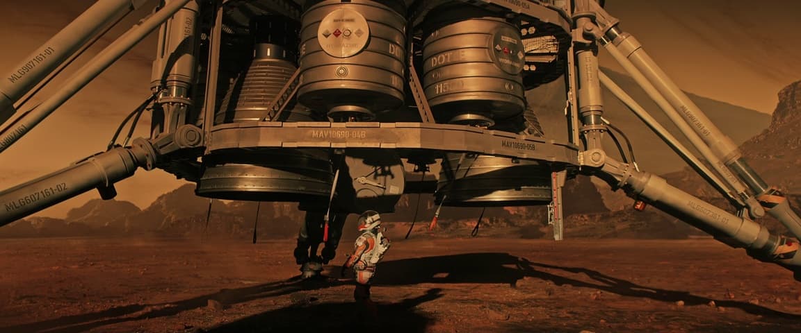 The Martian frame 1