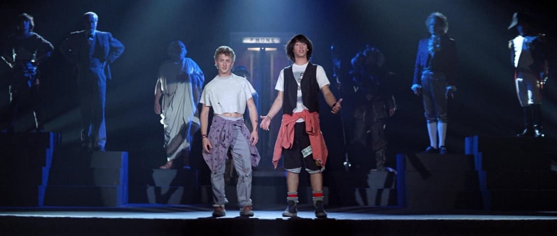 Bill & Ted's Excellent Adventure frame 3