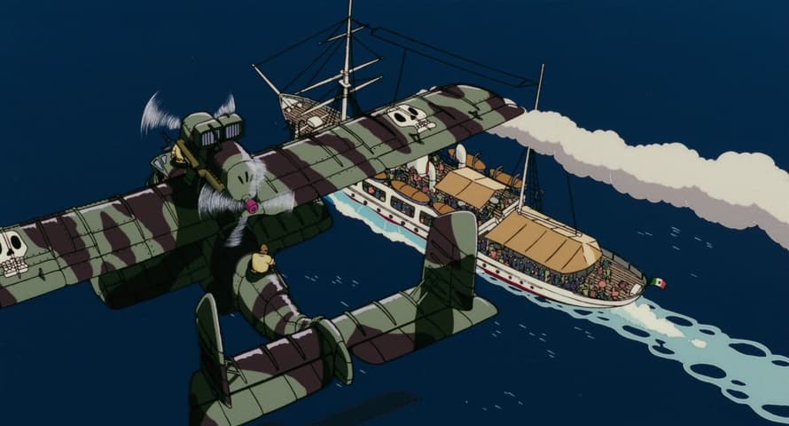 Porco Rosso, кадр 3