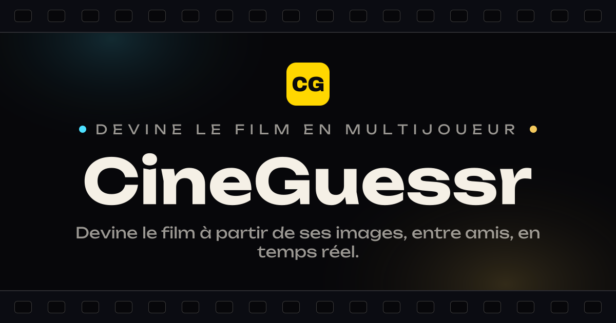 CineGuessr - Le jeu de frames de films